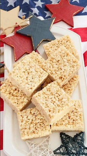 Best Rice Krispie Treats | The 4th of July Dessert That Always Disappears