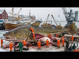 Catching Giant Cod in a Devastating Superstorm — Extreme Fishing at Sea