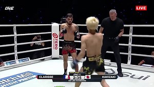 Enzo Clarisse outguns Rui Kakizaki in a razor-thin split decision victory. #ONEFridayFights101 | Beyond Kickboxing
