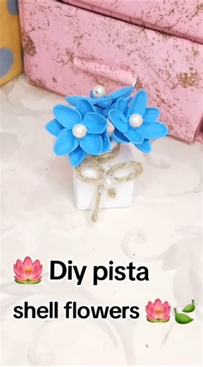 Diy pista shell flowers 🌺 #diy #pistashellcrafts #viral #trending #ytshorts
