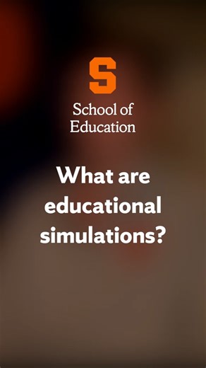 What are Simulations? Preparing future teachers at Syracuse.