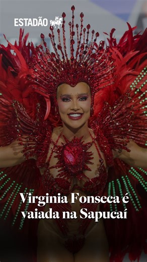 RAINHA DE BATERIA DA GRANDE RIO 💃🏻 Virginia Fonseca foi vaiada no desfile dessa terça-feira, 17, na Sapucaí. A influenciadora substituiu Paolla Oliveira à frente da bateria da escola de samba do Rio de Janeiro. Na saída da Sapucaí, Virginia foi novamente vaiada e foliões gritaram o nome da atriz. 🔗 Mais detalhes sobre a cobertura de carnaval e apuração das escolas do Rio em estadao.com.br | Estadão