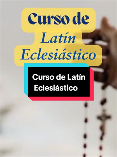 Curso de Latín Eclesiástico inicia viernes 6 de marzo. Busca enlaces en la descripción de nuestro perfil #rosarioenlatin #latin ##ejercitomundialdelsantorosario #emsr