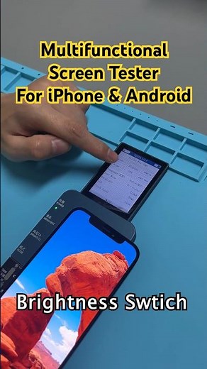 Multifunctional LCD/OLED screen tester for iPhone & Android #programmer