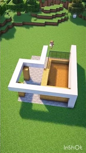 Minecraft Easy Morden House #minecraft