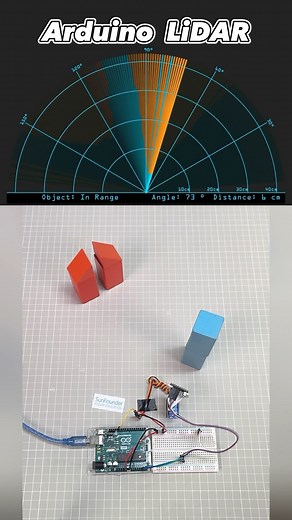 SunFounder Maker Education on Instagram: "Arduino Simple Lidar Project - Project for Arduino Beginners Pt2 #arduinoproject #arduinofun #LIDAR #tof #servo #robotics #radar #arduino #electronics #engineering #unitedstates #sunfounder #electricalengineer #arduinokit #diy #techie #electrocircuit #circuitdesign #electronics #electrical #microcontroller #techy #tech #elektronik #robot #electronicsstuff #arduinoide #arduinoproject #DIY #stemeducation #explore"