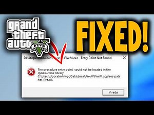 How to Fix GTA 5 Error “Entry Point Not Found” - Full Guide