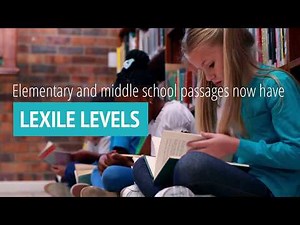 New - Lexile Levels!