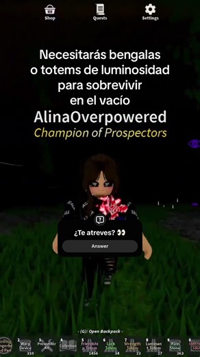 CÓMO CONSEGUIR LA UMBRITA EN PROSPECTING #roblox