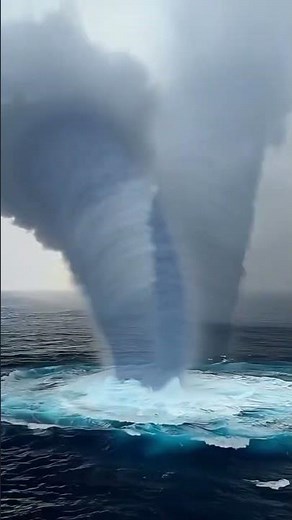 Spectacular Sea Tornado – A Stunning Natural Wonder