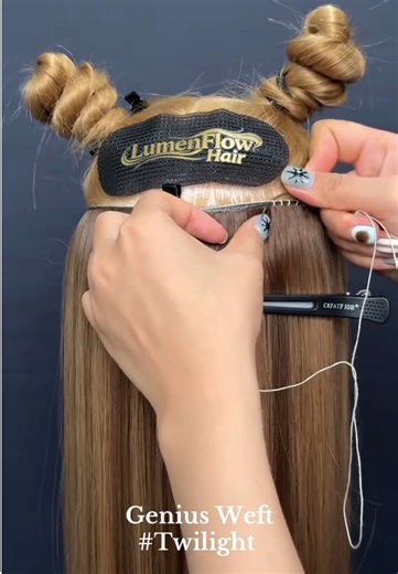 Genius Weft Hair Extensions: Natural and Long-Lasting