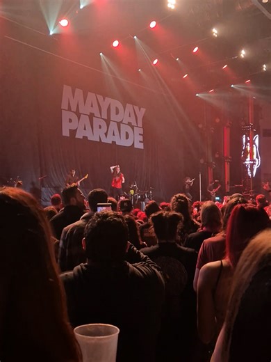 Jamie All Over - Mayday Parade at Cardiff Utilita Arena Thursday 22nd January 2026 #maydayparade #concert #livemusic #cardiff