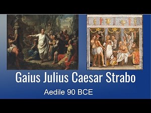 Gaius Julius Caesar Strabo, Aedile 90 BCE