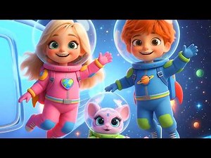 🪐 Solar System Song with lyrics — Learn Planets with Fun Music for Kids! Space Learning Adventure 🚀🌈