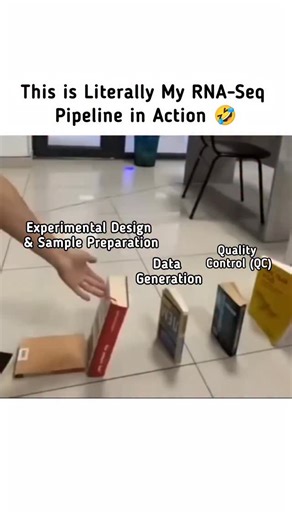 Ashish Singh on Instagram: "My bioinformatics pipeline in action: first 3 steps run like butter, then boom… error 404, manual intervention required. Repeat until sanity is lost. 勞溺 #Bioinformatics #PipelineProblems #Nextflow #Snakemake #ResearchLife #CodingFails #DataScienceHumor"