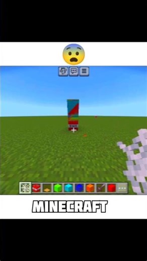 😨 Minecraft | Colourful sand TNT Blast | Minecraft shorts | #shorts