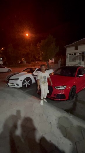 Urban Night Vibes: Dancing in a Parking Lot