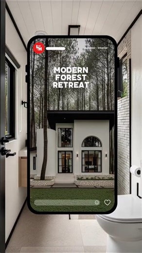 Modern Forest Retreat Home Tour #ForestLiving #DreamHouse