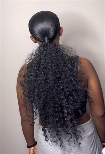 I’m getting Better At Ponytails On Thick Hair 🔥😍 should’ve went with my first mind on using spritz for her edges I just h8 Edge Control Everytime! I need hard firm edges everytime !#ponytail #swoopponytail #extendedponytail