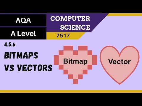 92. AQA A Level (7517) SLR12 - 4.5.6 Bitmaps vs vectors