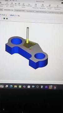 solidcam vmc programming cam programmer#ytshorts #shorts