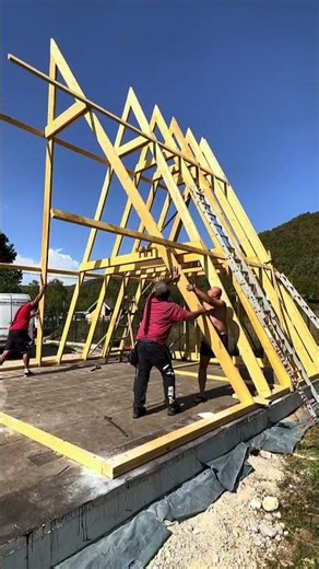Aframe Adles #adles #woodscraft #tinyhouse