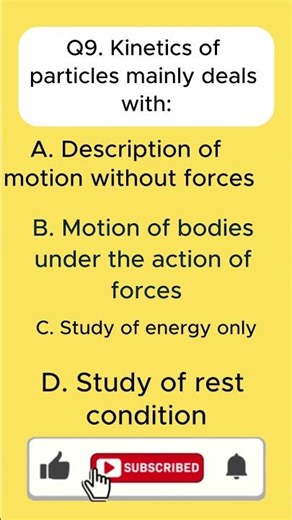 Kinetics of Particles | Physics | ESSLCE