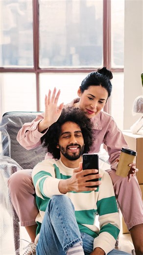 Video calls to show off your new place, made possible by WiFi that moves with you. | Xfinity