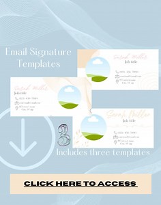 Personalized Email Signature Templates - Etsy Australia