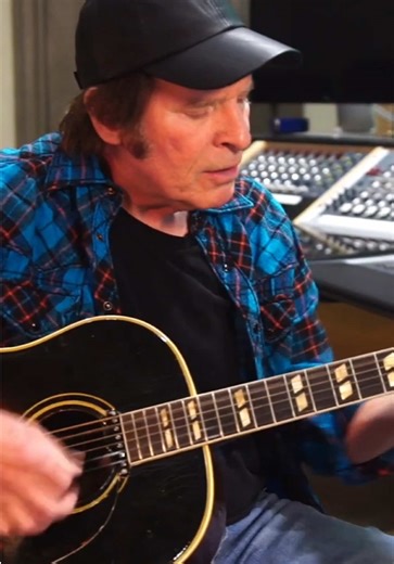 “Proud Mary” live & acoustic in the studio. Written by John in 1969 for the album Bayou Country, the song would later be covered by Ike & Tina Turner, Solomon Burke, The Checkmates Ltd, and many others. #proudmary #johnfogerty #acoustic #ccr #legacy