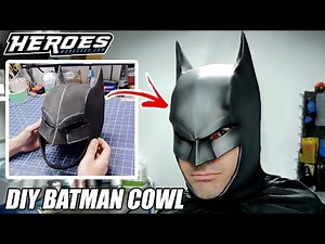 DIY Batman Cowl - EVA Foam Build
