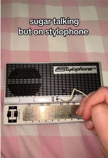Sabrina Carpenter's 'Sugar Talking' on Stylophone