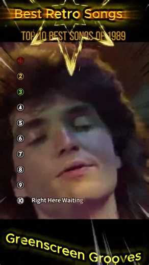 10 Iconic Songs 1989 Hits That Defined the End of the 80s 🎶 #asmr #shorts #amazing