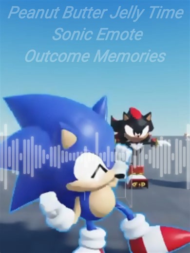 Peanut Butter Jelly Time Sonic Emote - Roblox Fun