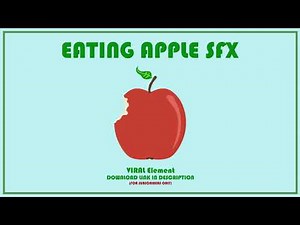 Eating an Apple Sound Effect [FREE]