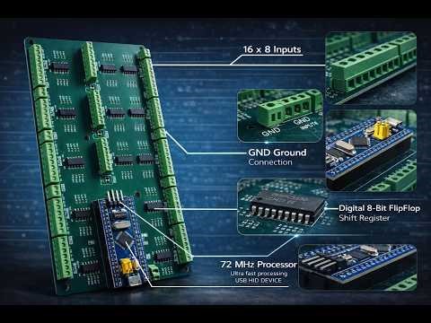 Das perfekte Input-Board für dein Sim-Cockpit | 128 Eingänge erklärt