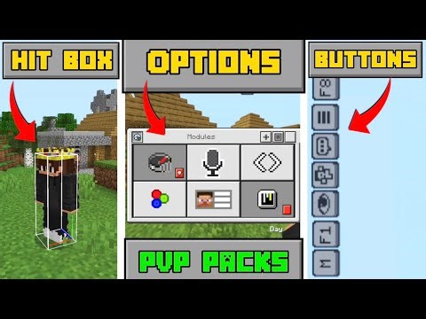 🔥Minecraft Top 4 Best PvP Mods For MCPE!!