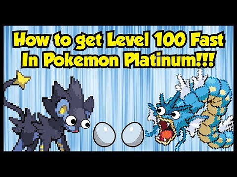 THE BEST EXP GRIND SPOT IN POKEMON PLATINUM!!! + Unlimited Money!