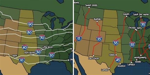 Video explains the surprisingly cool way U.S. highways are numbered