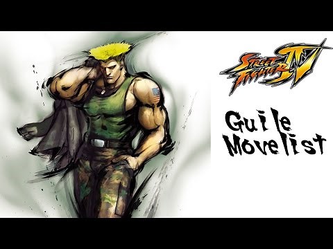 Street Fighter IV - Guile Move List