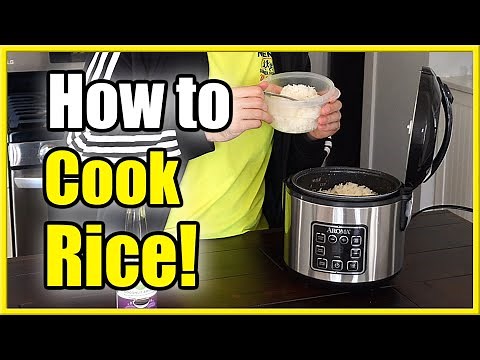 How to Cook Rice with Aroma Rice Cooker (Easy Tutorial!)