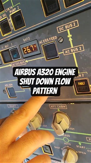 How to Shut Down an Engine in Flight (Airbus A320)