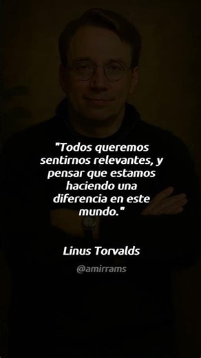 Linus Torvalds creador de #linux
