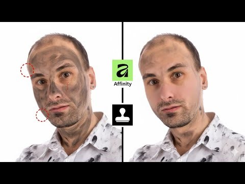 Clone Stamp & Face Clear in Affinity by Canva | Easy Retouch Tutorial 2026