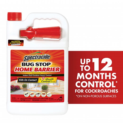 Spectracide Bug Stop Home Barrier, Ready-to-Use Indoor Plus Outdoor Insect Control, 1 Gal. - Walmart.com