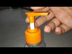 How to unlock and lock again handwash bottle/ lock and unlock handwash