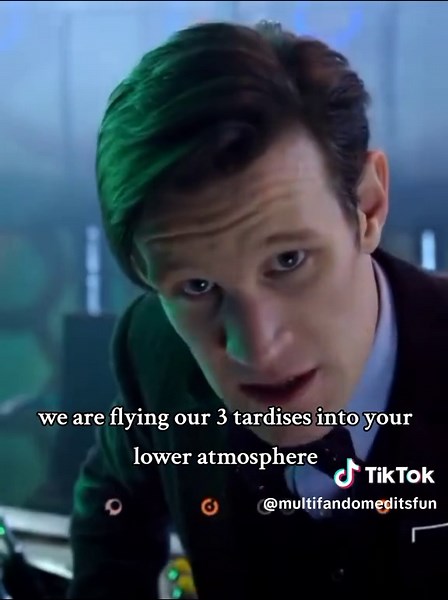 The three doctors have a plan to save gallifery but will it work #mattsmith #doctorwho #johnhurt #davidtennant #fyp #aliens