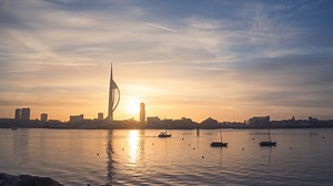 Timelapse video capturing Spinnaker Tower at sunrise by Andy Hornby Photography Workshops | The News, Portsmouth