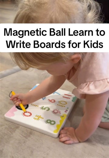 Magnetic Ball Learn to Write Boards for Kids