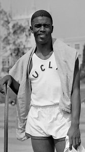 #CampusLegends | UCLA x Jackie Robinson. Baseball - Football - Basketball - Track. UCLA. Those letters are synonymous with greatness. A university where MacArthur Fellows and Nobel Laureates have walked the campus, and giants in the sports world have cast shadows down through the generations. Perhaps none bigger than Jackie Robinson. Between 1939 and 1941, Robinson was a four-sport star with the Bruins, an incredible feat that foretold of his eventual greatness. Jackie was the definition of a pu